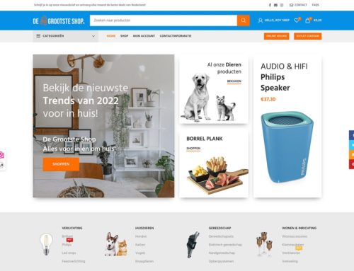 Webshop E-Commerce De Grootste Shop